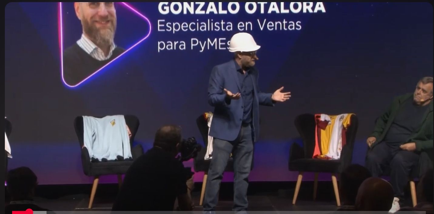 Pitch de Ventas con Gonzalo Otalora en el Summit de Transformación Digital para PyMEs de Rosario